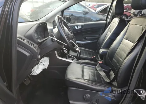 2018 Ford Ecosport Titanium z USA, uszkodzony, nr VIN MAJ6P1WL2JC182223